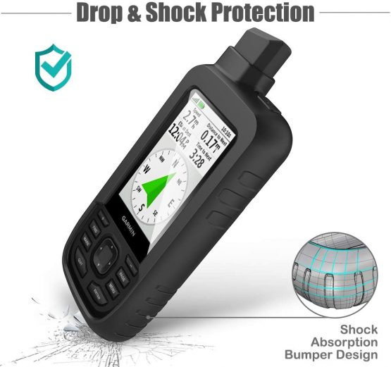 TUSITA Case Compatible with Garmin GPSMAP 66s 66st 66sr - Silicone Protective Cover - Handheld GPS Accessories - Image 4