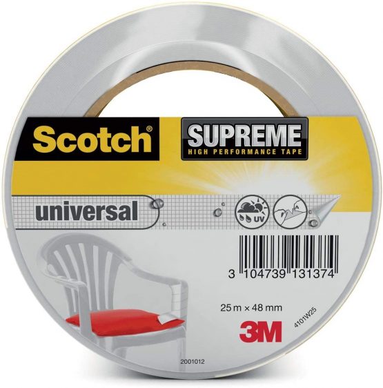 Scotch 25 m x 48 mm Supreme Ultra Resistant Duct Tape - White