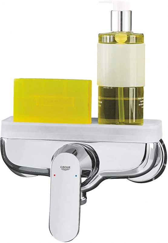 GROHE Eurosmart Cosmopolitan bathroom mixers - single-lever shower mixer (DN 15, wall mounting) chrome, 32837000 - Image 2