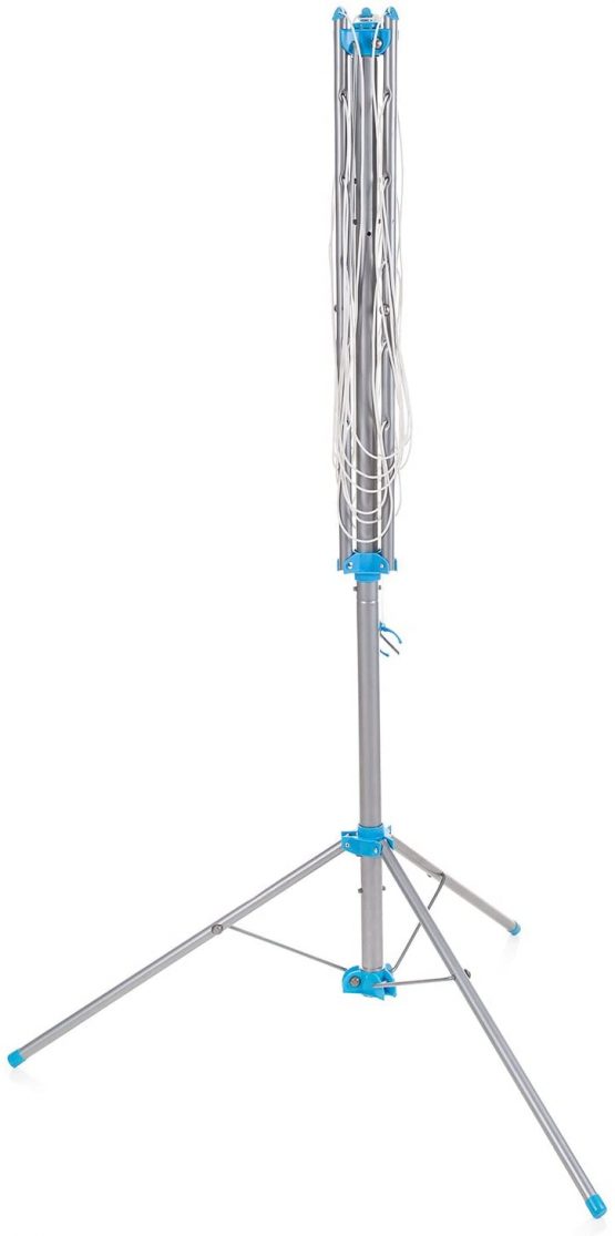 Minky IH87701102 Freestanding Indoor/Outdoor Airer with 15 m Drying Space, Metal, Silver - Image 3