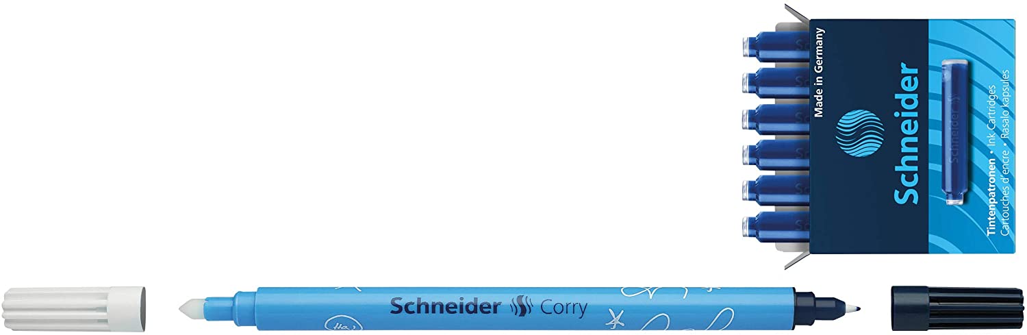 Schneider 74863 Ceod Shiny Writing Set including Fountain Pen, Rollerball Pen, Ink Killer (Right and Left-Handed Users - Image 4