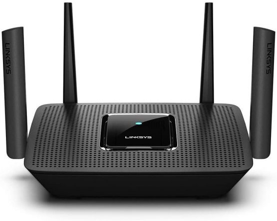 Linksys MR8300 AC2200 Tri-Band Mesh Wi-Fi Router (Works with Velop Whole Home Wi-Fi System, 4 Gigabit Ethernet Ports, USB 3.0 Port, Parental Controls Via Linksys App)