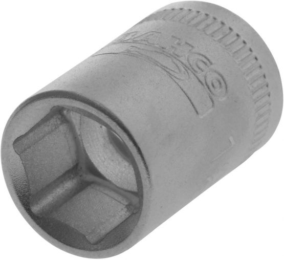 Bahco IRSBSF-19 Hexagon Socket 0.375-inch Drive, 19 mm, Silver