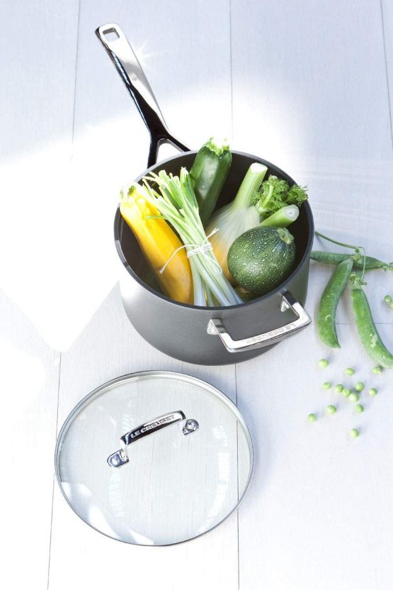 Le Creuset Toughened Non-Stick Glass Lid, 22 cm, Transparent, 962008220 - Image 4