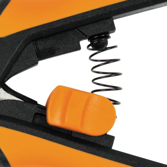 Fiskars Solid Snip Pruning Microtip SP13, Length: 21,5cm, High-Quality Steel Blades/Plastic Handle, Black/Orange, 1051600 - Image 4