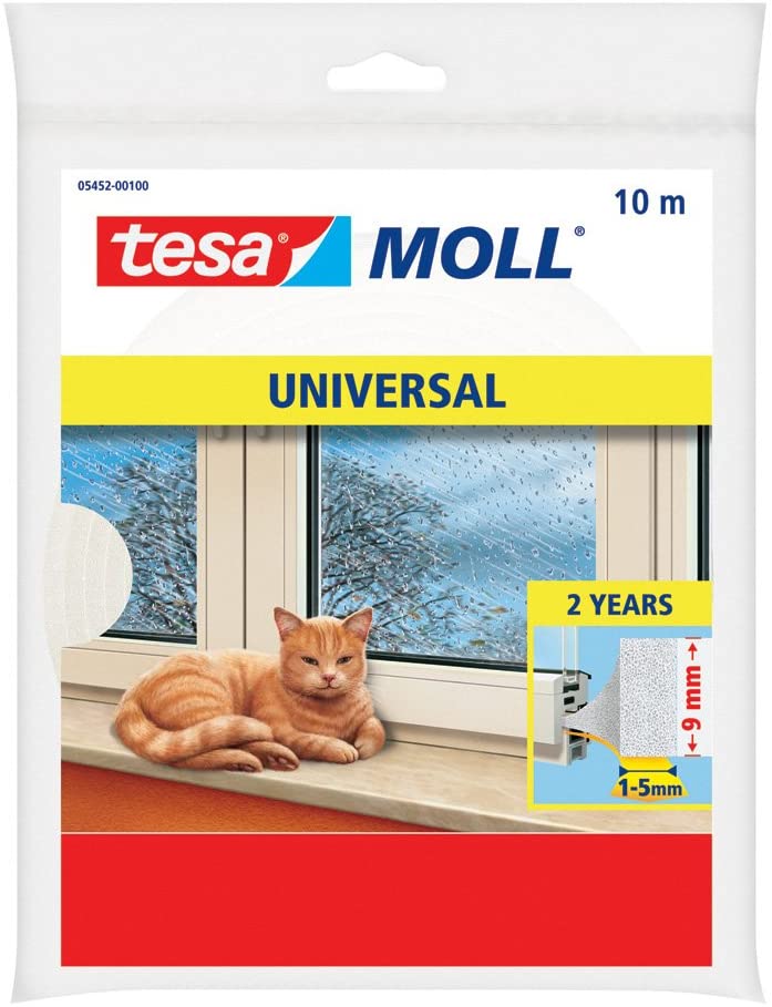 tesa UK tesamoll Universal Foam White 10m x 9mm