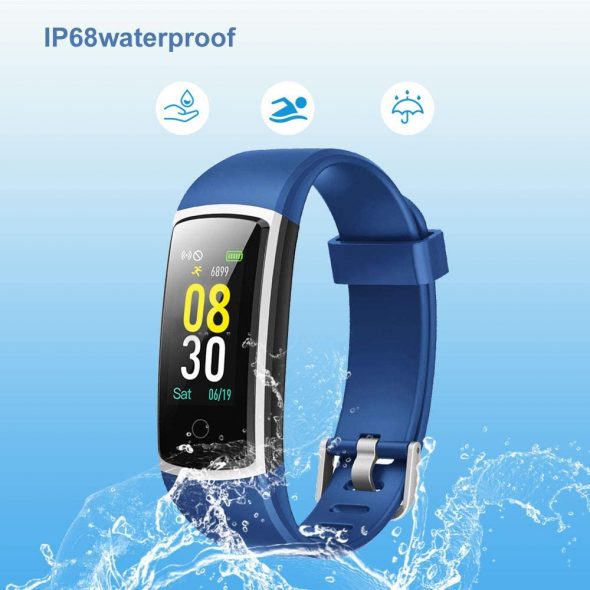 YAMAY Fitness Tracker,Fitness Watch with Blood Pressure Watch Heart