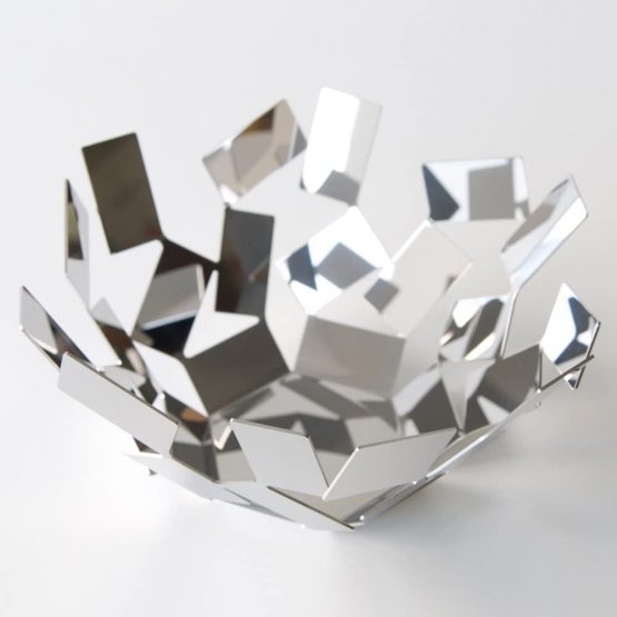 Alessi La Stanza Dello Scirocco Fruit Holder in 18/10 Stainless Steel Mirror Polished - Image 3