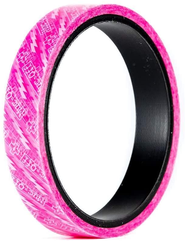 Muc Off Tubeless Rim Tape, Pressure-Sensitive Semi-Transparent Rim Tape for Tubeless Bike Tyre Setups - Image 2