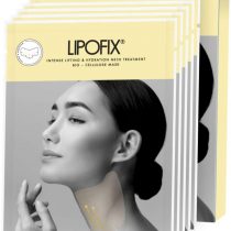 Neck Lifting Hydrating Firming Intense Treatment Bio - Cellulose Mask LipoFix (5 MASKS)