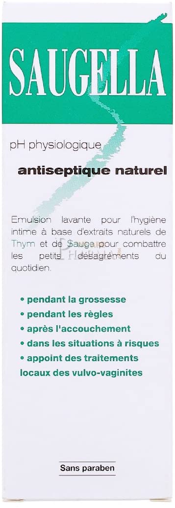Saugella Natural Antiseptic 250ml, L 38/40, 250 ml (Pack of 1)