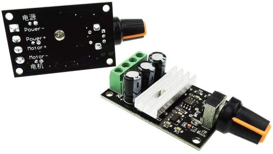 DollaTek 6V 12V 24V 28V 3A 80W DC Motor Speed Controller (PWM) Adjustable Variable Speed Switch DC Motor Driver 1203B - Image 3
