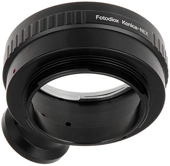 Fotodiox Lens Mount Adapter, Konica AR mount Lens to Sony Alpha Nex E-mount Camera Adapter, fit Sony NEX 3, Nex 5, NEX-VG10 - Image 3