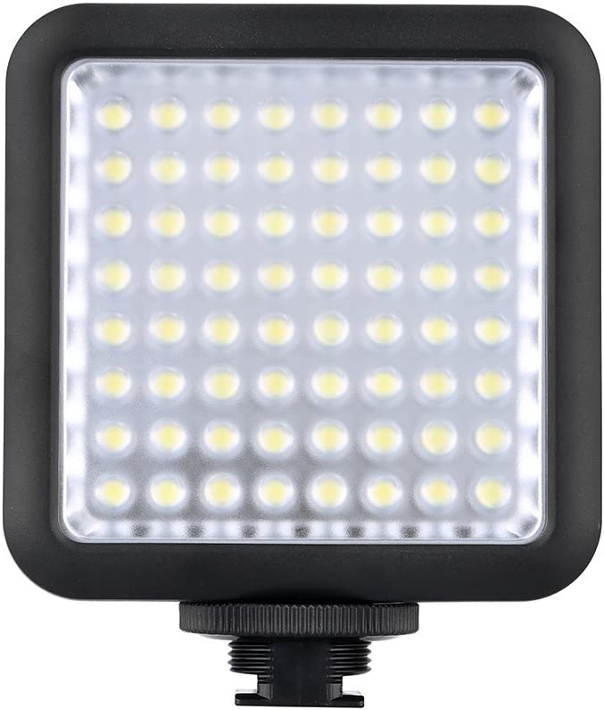 Godox LED64 Video Light 64 LED Lights for DSLR Camera Camcorder mini DVR as Fill Light for Wedding News Interview Macrophotography