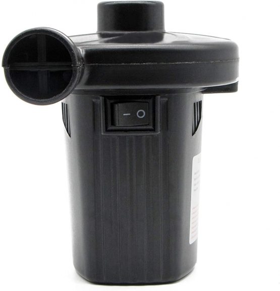 Yunjiadodo Electric Air Pump, Quick-Fill Electric Rechargeable Inflator for Inflating/Deflating Inflable Boat, Air Mattress, Inflated Toy, 3 Nozzle Included (USB Adapter:5V) - Image 2