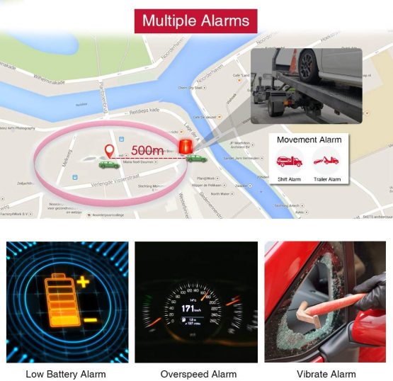 TKSTAR Mini Waterproof Tracking Device with Powerful Magnet Long Standby GPS Tracker Locator for Kids Seniors Pets Cars (Magnet GPS) - Image 3