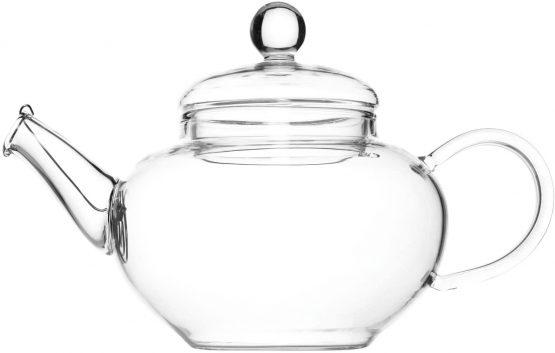 Glass Teapot & Wire Coil Filter - Devonshire - 600ml (for 2 Cups) - Chiswick Tea Co …