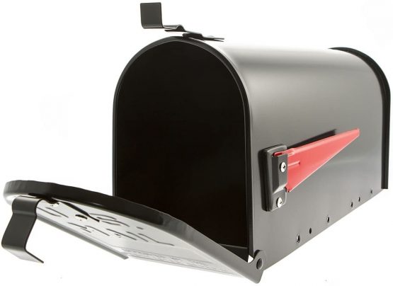 Sterling MB22BK US Aluminium Mailbox - Black, Large - Image 3