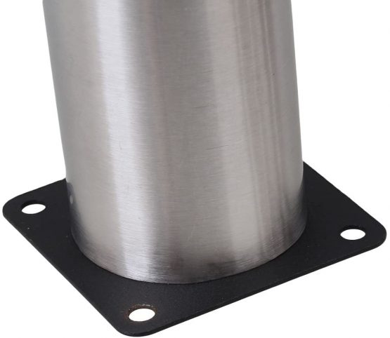 BQLZR Stainless Steel Kitchen Adjustable Feet Round Furniture Leg Pack of 4 - Image 4