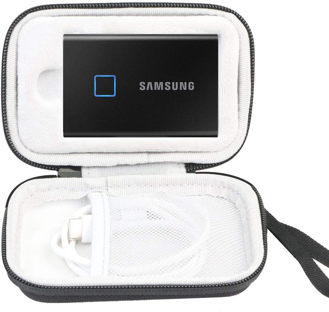 Khanka Hard Travel Case Replacement for Samsung T9 / T7 / T7 Touch / T7 Shield Portable Solid State Hard Drive - Image 2