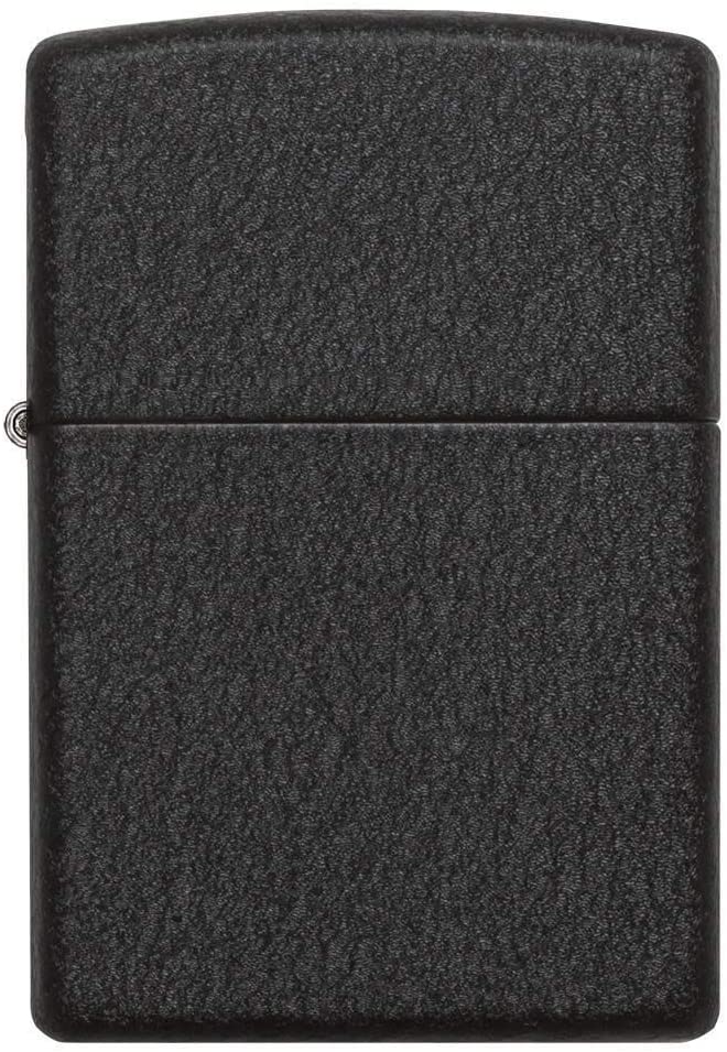 Zippo Windproof Lighter - Black Crackle - Refillable for Lifetime Use - Adjustable Flame - Gift Box - Metal Construction - Made in USA - Image 2