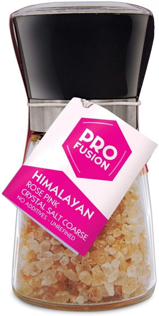 Profusion Himalayan Rose Pink Salt Round Mill - Coarse 200g