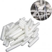 Dishwasher Basket Protector Caps Protect Against Rust, Glass and Cutlery from Damage Dishwasher Rack Cover Caps for All Dish Baskets Pack of 100 White