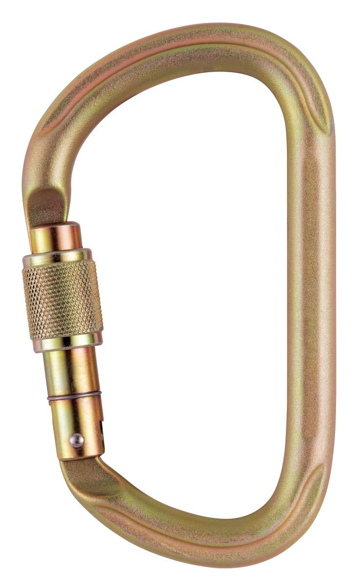 Petzl M73 TL VULCAN High-Strength Steel Carabiner, Size: Triact-Lock, Gold M073BA00, uni - Image 3