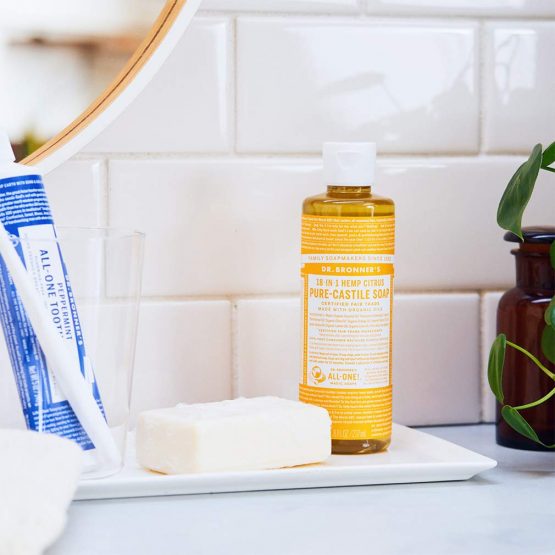 Dr Bronner Organic Citrus Castile Liquid Soap 237ml - Image 3