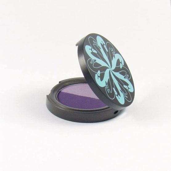 Beauty Without Cruelty Mineral Duo Eyeshadow Pressed Purple Passion - Image 3