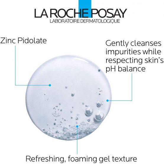 La Roche Posay Effaclar Mousse Cleansing Gel -6.76 Fl Oz. - Image 3