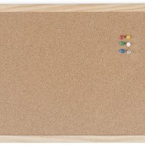 Bi-Office MC010012010 400 x 300 mm Wood Frame Cork Notice Board
