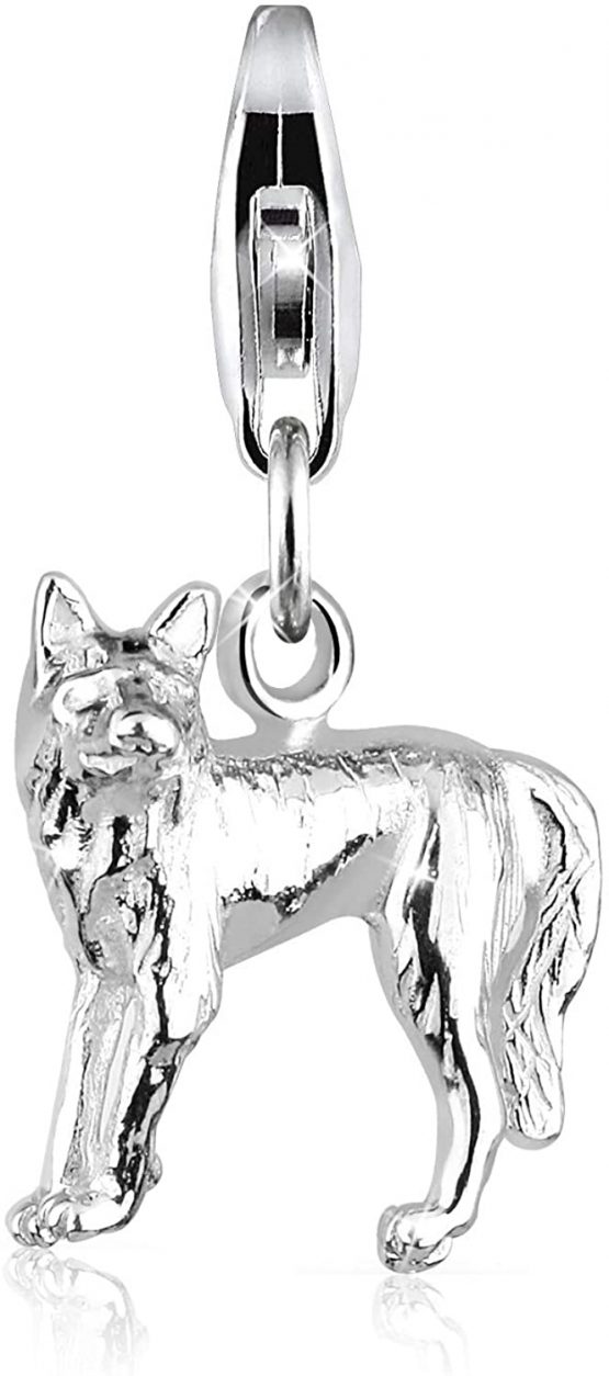 Elli Women's Silver Xilion Cut Female Charm Pendant