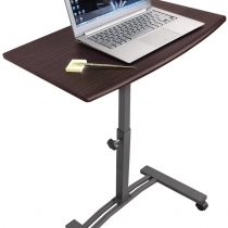 Tatkraft Salute Mobile Laptop Stand Desk Adjustable Height 52-84cm 4 casters (with locking device)
