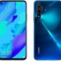 Huawei Nova 5T 128GB 6.26” LCD Display Smartphone with 48 MP Camera, 6GB RAM, SIM-Free Android 9.0, EMUI 9.1, Single Sim, (Crush Blue) UK Version