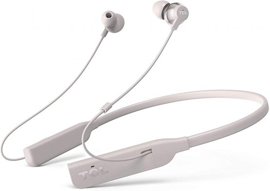 TCL ELIT200NC Bluetooth Headphones with ANC (Active Noise Cancelling, 10 Hours Bluetooth Playback, Hi Res, Fast Charge Function), Cement Gray