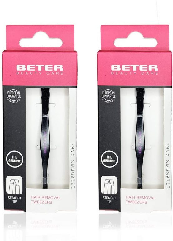Beter 9997 - Pack of 2 Tweezers - Black - Image 2
