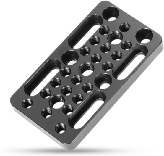 SMALLRIG Cheese Plate with 1/4 and 3/8 Threads for DSLR Camera Rig - 1598