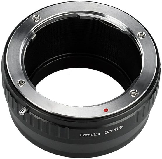 Fotodiox Lens Mount Adapter, Contax/Yashica (C/Y) Lens to Sony Alpha NEX E-Mount Camera - Image 2