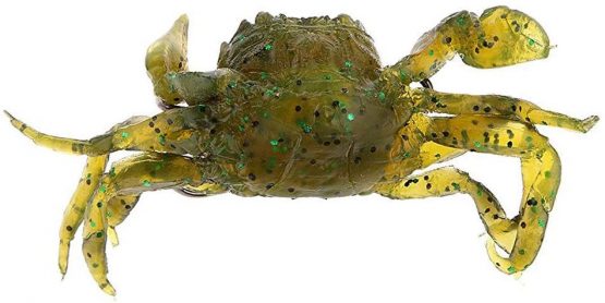 Soft Fishing Lure with Fishing Hook Artificial Bait Crab (Green) - Image 4