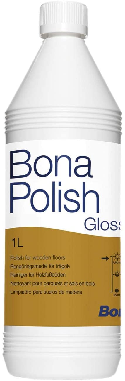 Bona Polish for Wooden Floors Gloss 1L, 1 l (Pack of 1)
