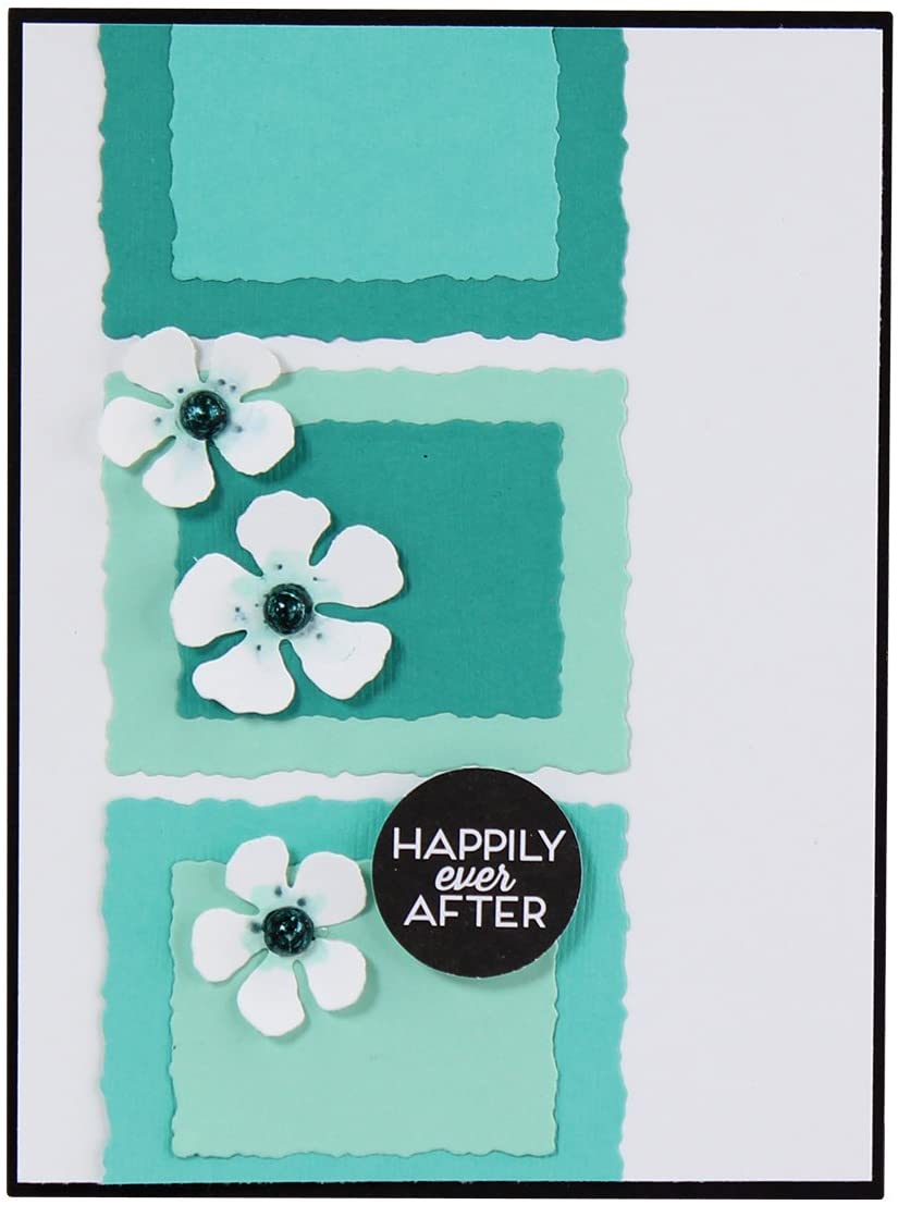 Spellbinders Nestabilities Deckled Rectangles Large Dies, Multi - Image 2
