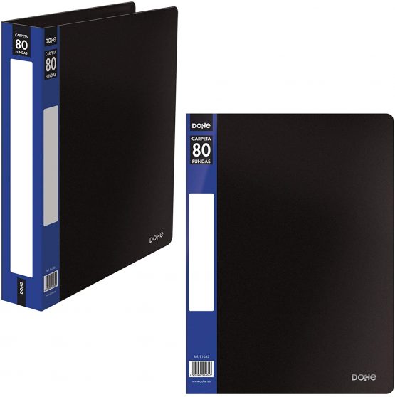 Dohe - 80 Pockets - 80 Mic, Black Spine - Customisable