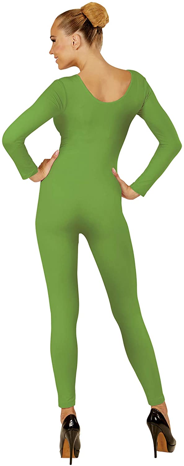 Womens Ladies Green Bodysuit Leotard Ballerina Fancy Dress Costume Outfit XL - Image 2