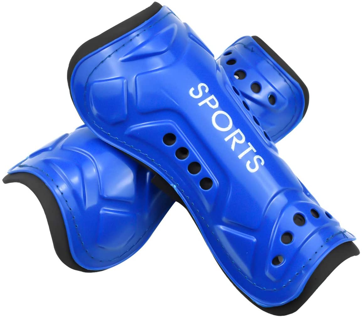 Dokpav Soccer Shin Guards, Football Shin Pads, Kids Youth Shin Guard Socks for Football Games