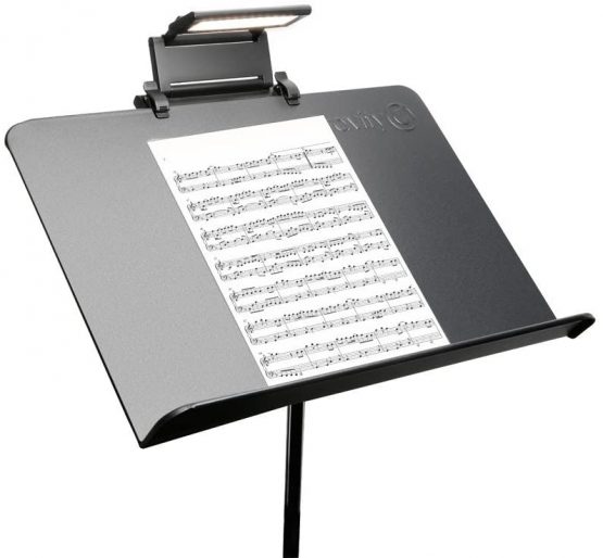 ah Stands SLED24PRO LED Music Stand Light Black - Image 2