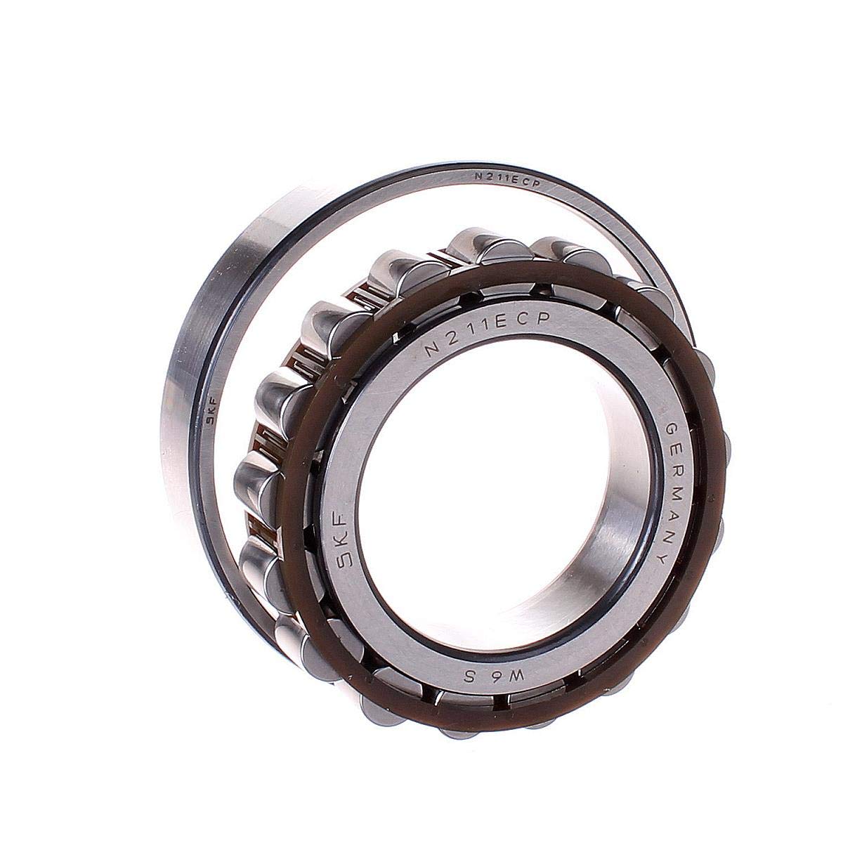 SKF Cylindrical Radial Roller Bearing, 55 ID, Bearing steel - Image 2