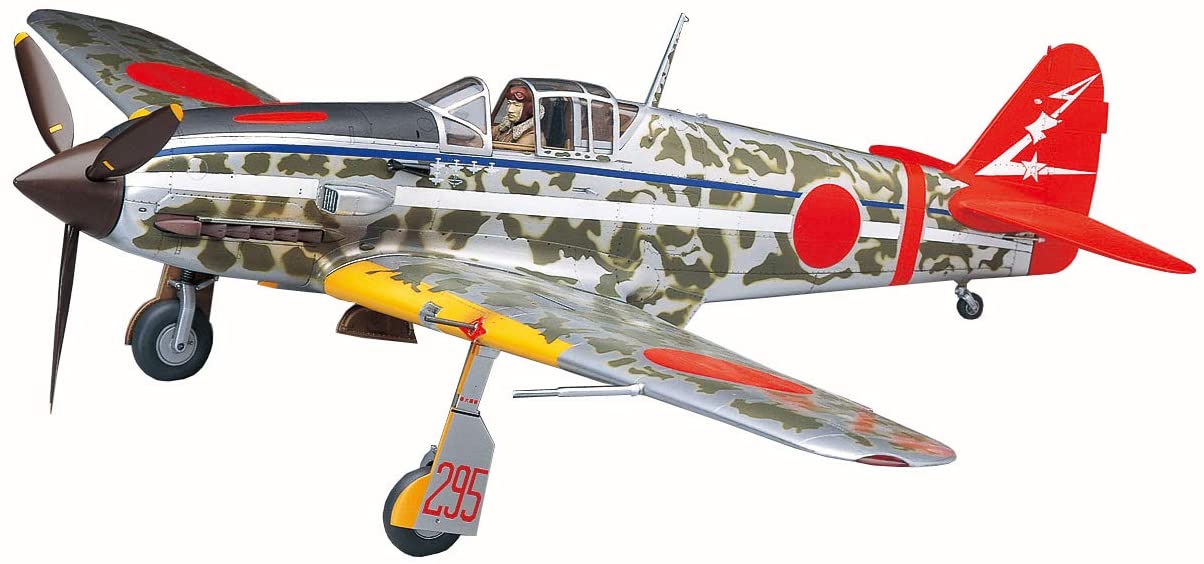 Hasegawa 1:32 Scale Kawasaki KI61-I HEI Hien Tony Model Kit, Weiß, 25cm x 38cm x 10cm