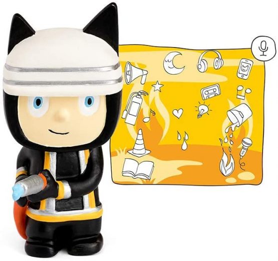 tonies Audio Character for Toniebox, Creative Fireman Figurine, Space for up to 90 Minutes of Customisable Content for Children, for Use with Toniebox Music Player (Sold Separately) - Image 3