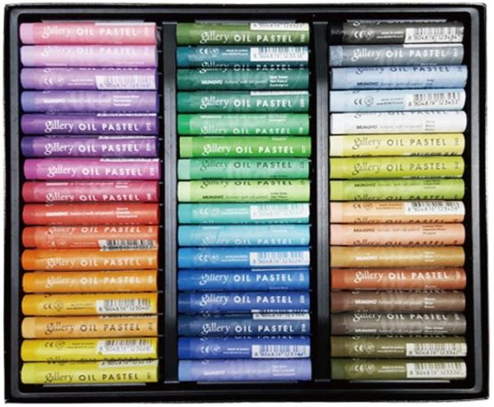 Mungyo Gallery Soft Oil Pastels Set of 48 - Assorted Colors - Image 2